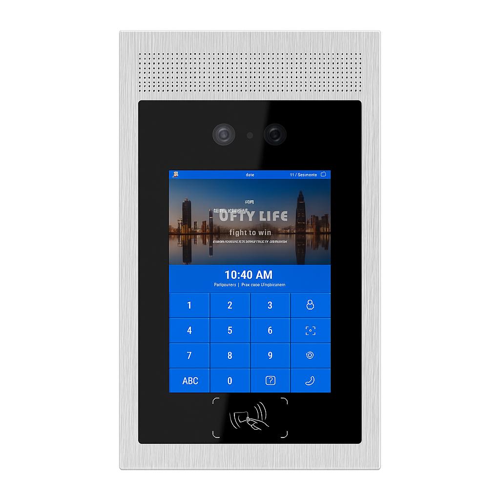 پنل بیرونی آیفون تصویری با تشخیص چهره کوییکس هوم